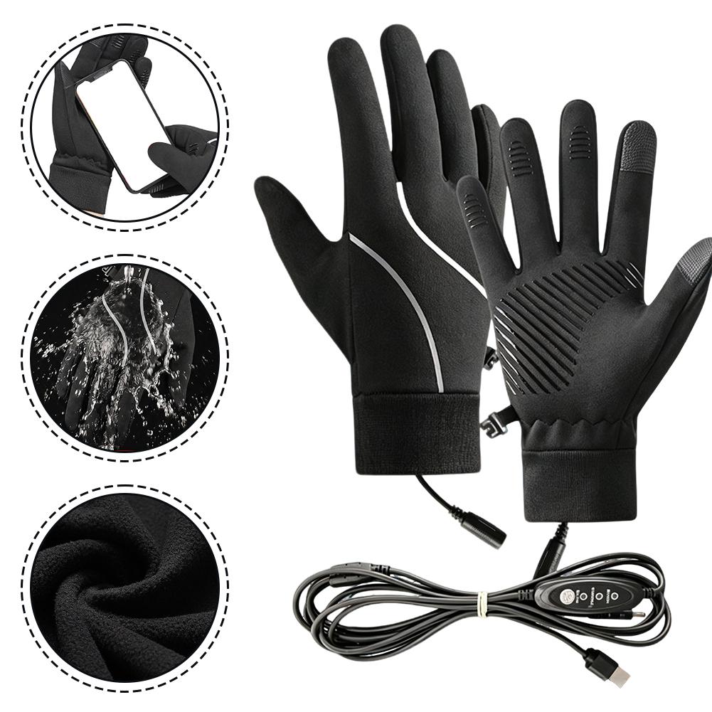 Heat Resistant Glove - Gants chauffants rechargeables, doublure polaire pour