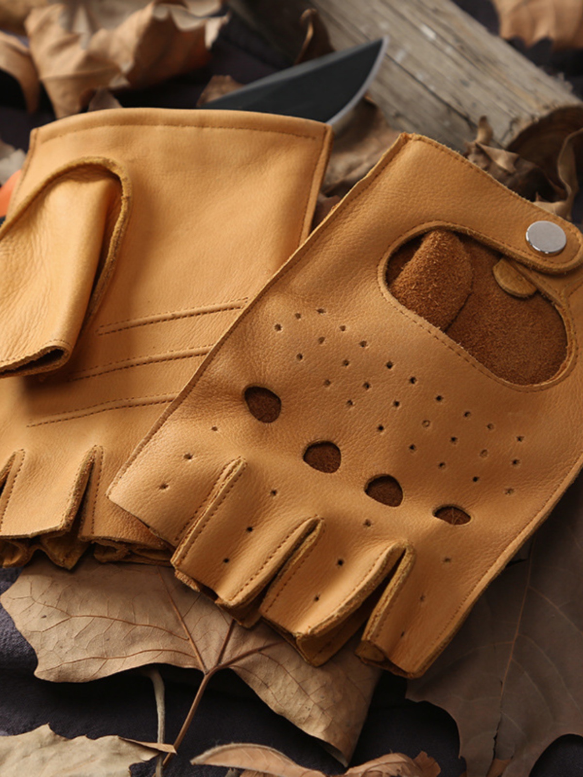 Gants en cuir pour hommes, pou - Leather Driving Glove avis et prix