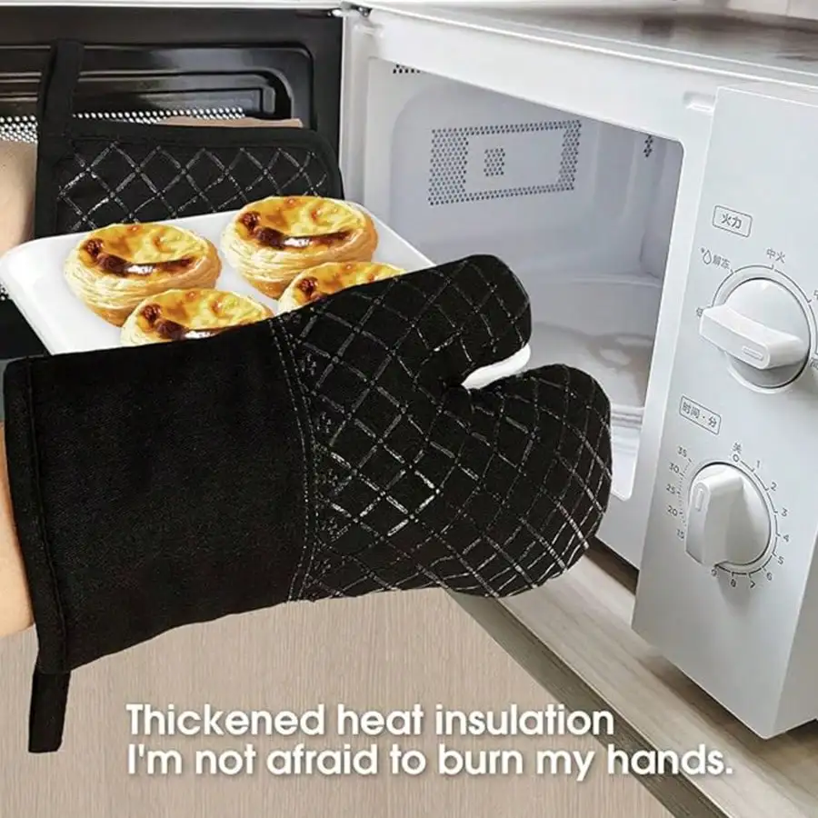 4 paires de gants de cuisine e - Heat Resistant Glove avis et prix