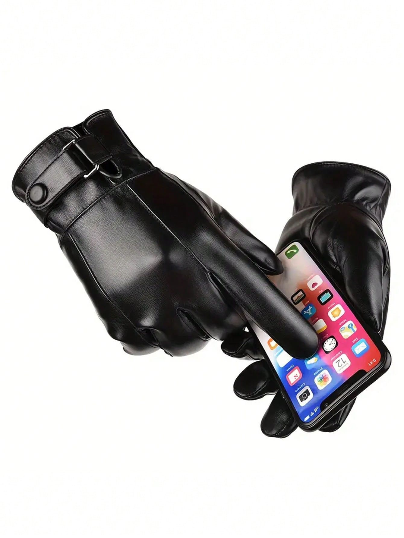 Gants d’hiver chauds pour homm - Leather Driving Glove avis et prix