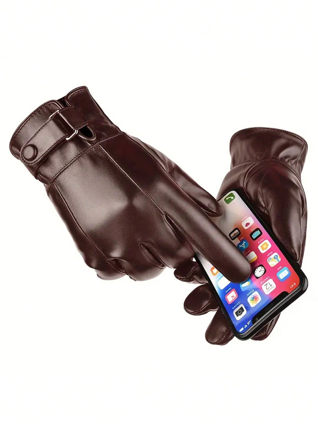 Gants d’hiver chauds pour homm - Leather Driving Glove avis et prix
